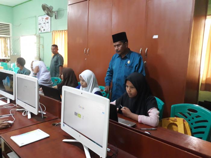 Penerimaan lapor siswa MtsN 4 kota jambi