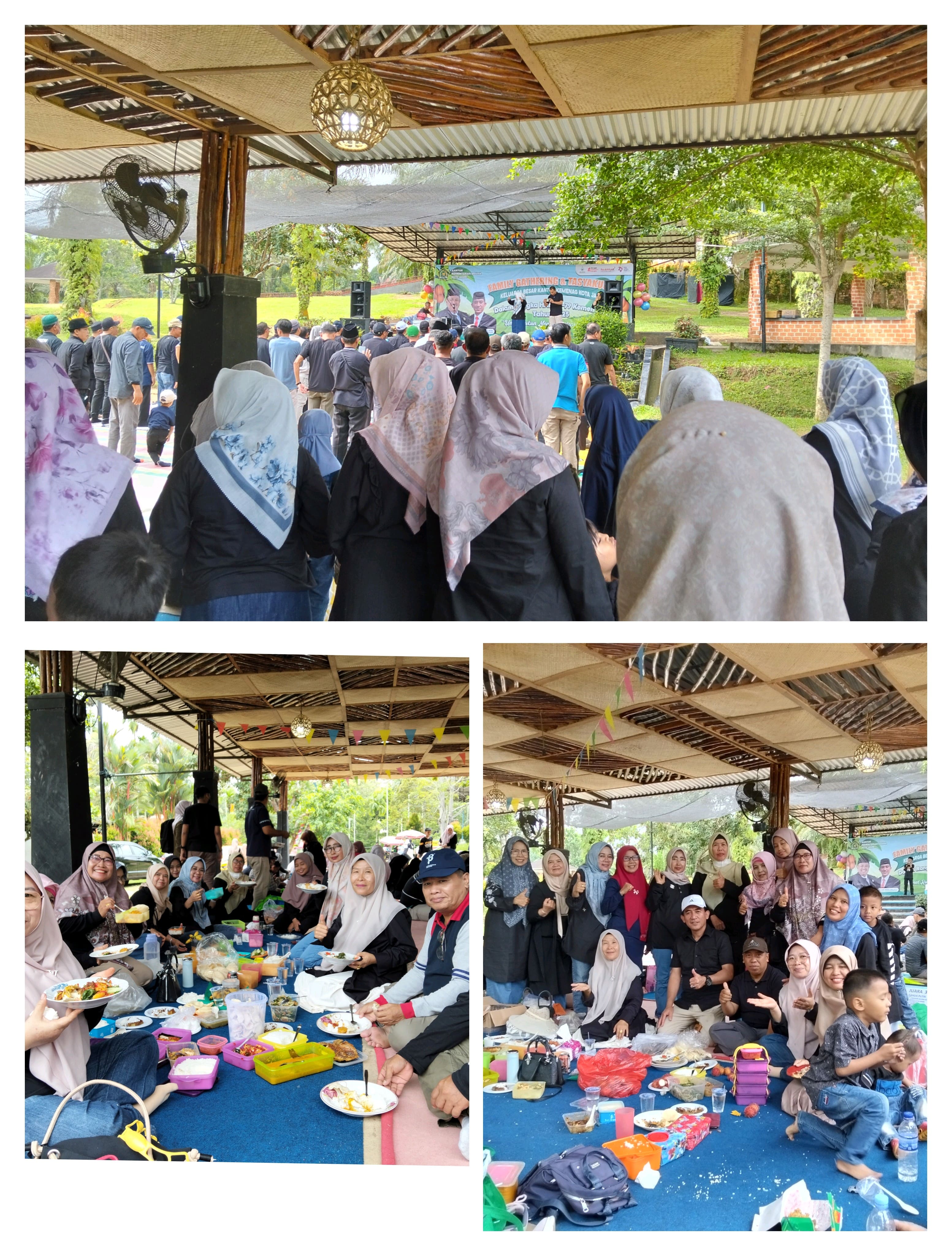 Famly Gathering dan Tasyakuran Keluarga Besar Kementerian Agama Kota Jambi Famly Gathering dan Tasyakuran Keluarga Besar Kementerian Agama Kota Jambi