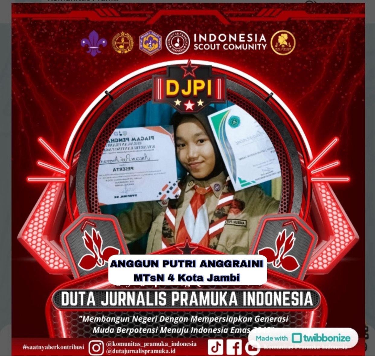 MENYALA PRAMUKA MTsN 4 KOTA JAMBI ðŸ”¥