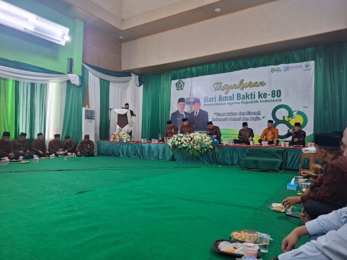 Kepala MTsN 4 Kota Jambi Hadiri Tasyakuran HAB Ke-80 Kepala MTsN 4 Kota Jambi Hadiri Tasyakuran HAB Ke-80
