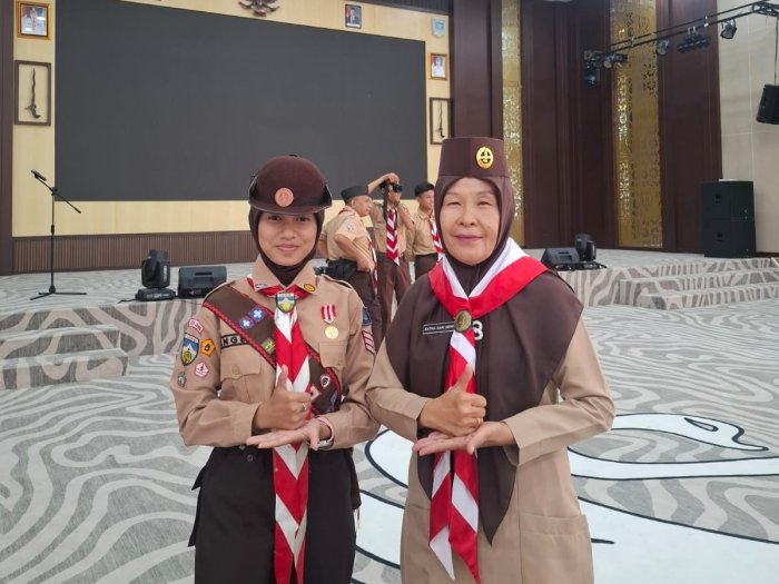 Kepala MTsN 4 Jambi Hadiri Pelepasan Jambore Nasional 2026