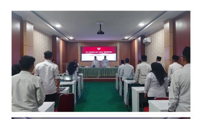 Kepala MTsN 4 Jambi Ikuti Rapat Evaluasi Kinerja Triwulan III