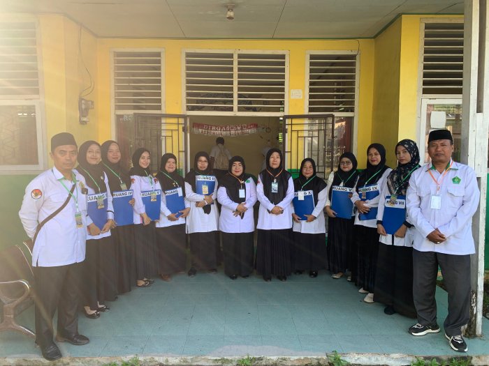 Ujian Berbasis Komputer di MTsN 4 Jambi Selesai