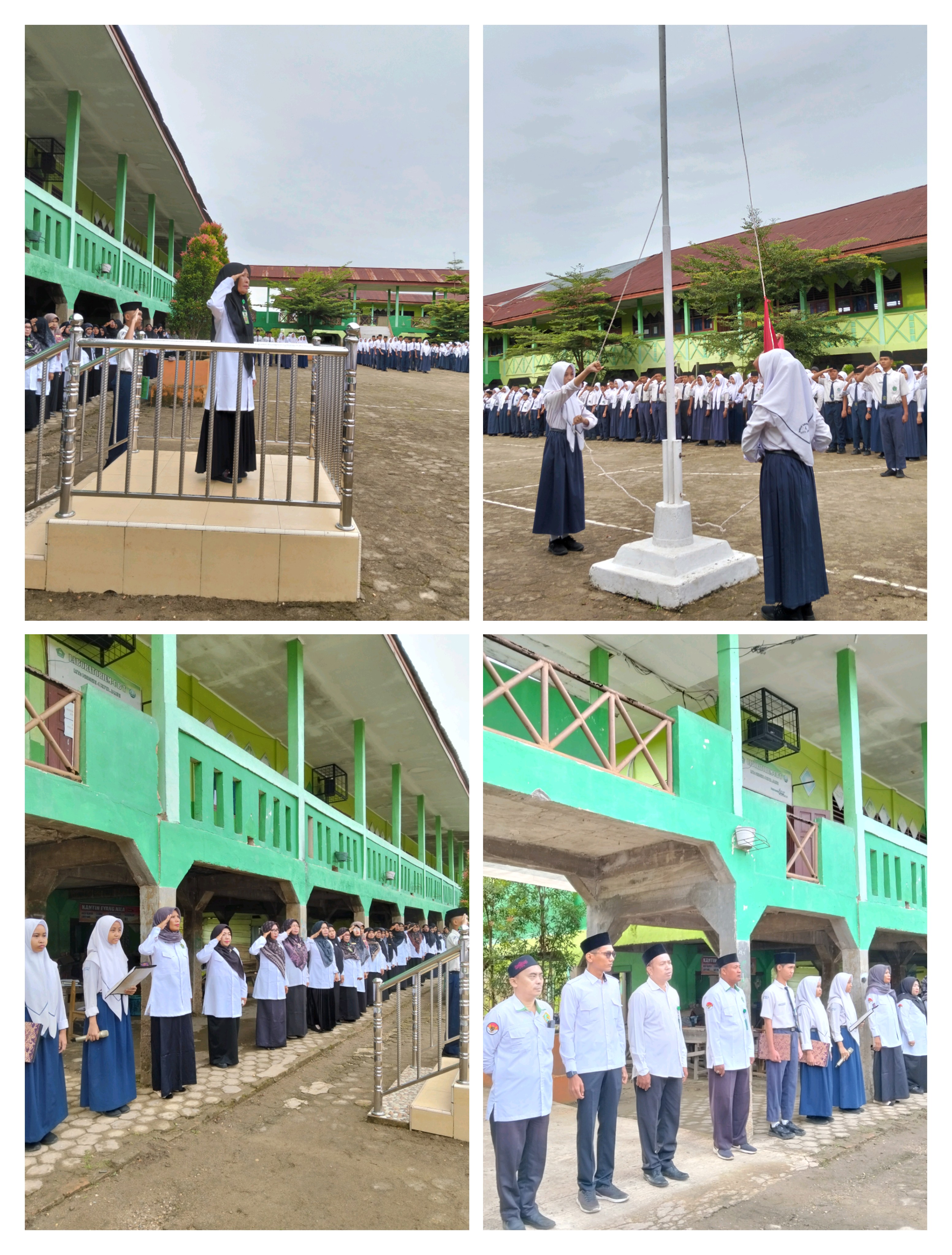 Kegiatan Upacara Bendera Sekaligus Pelantikan OSIM MTsN 4 Kota Jambi Kegiatan Upacara Bendera Sekaligus Pelantikan OSIM MTsN 4 Kota Jambi