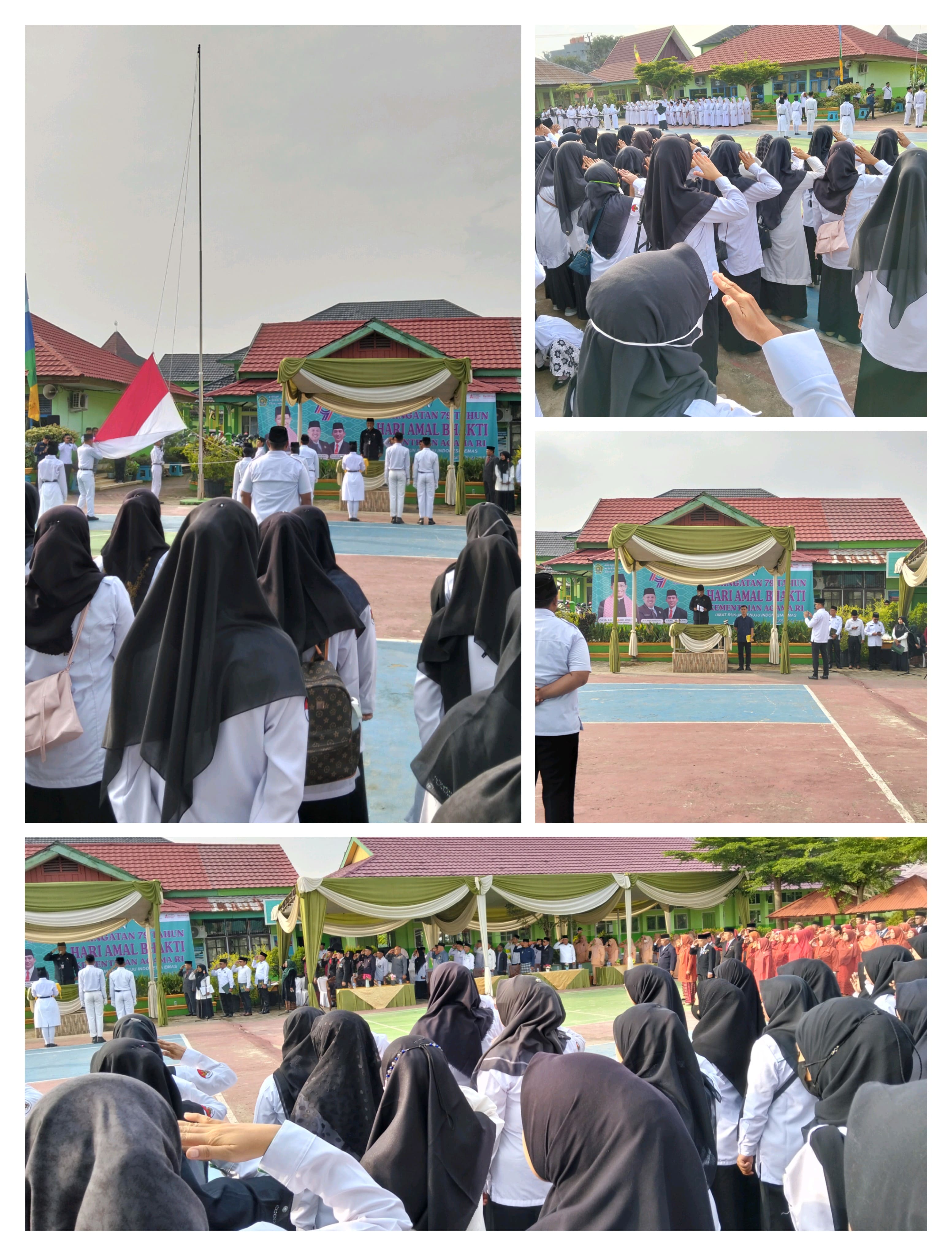 Upacara Peringatan Hari Amal Bhakti Kementerian Agama 