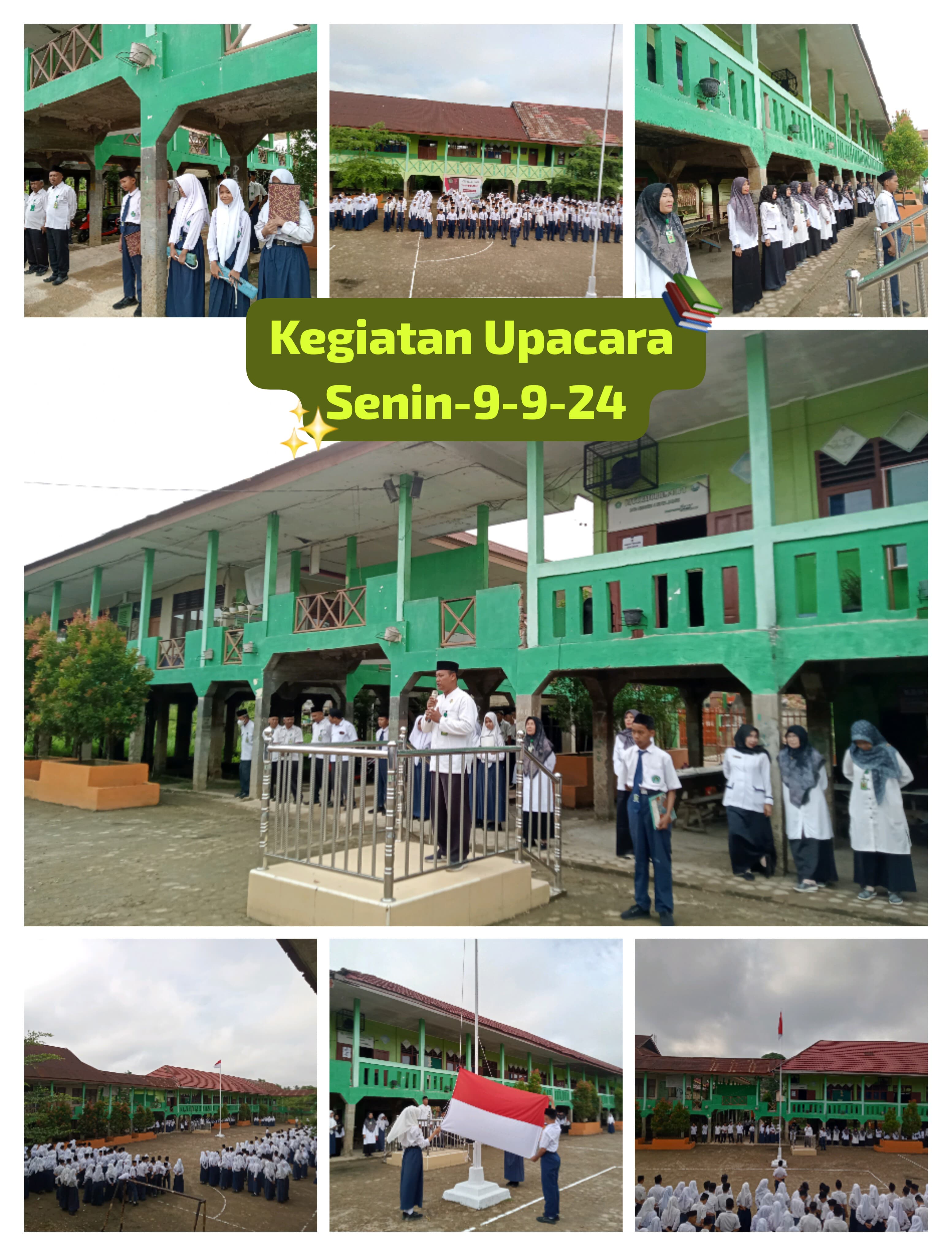 Upacara bendera hari Senin