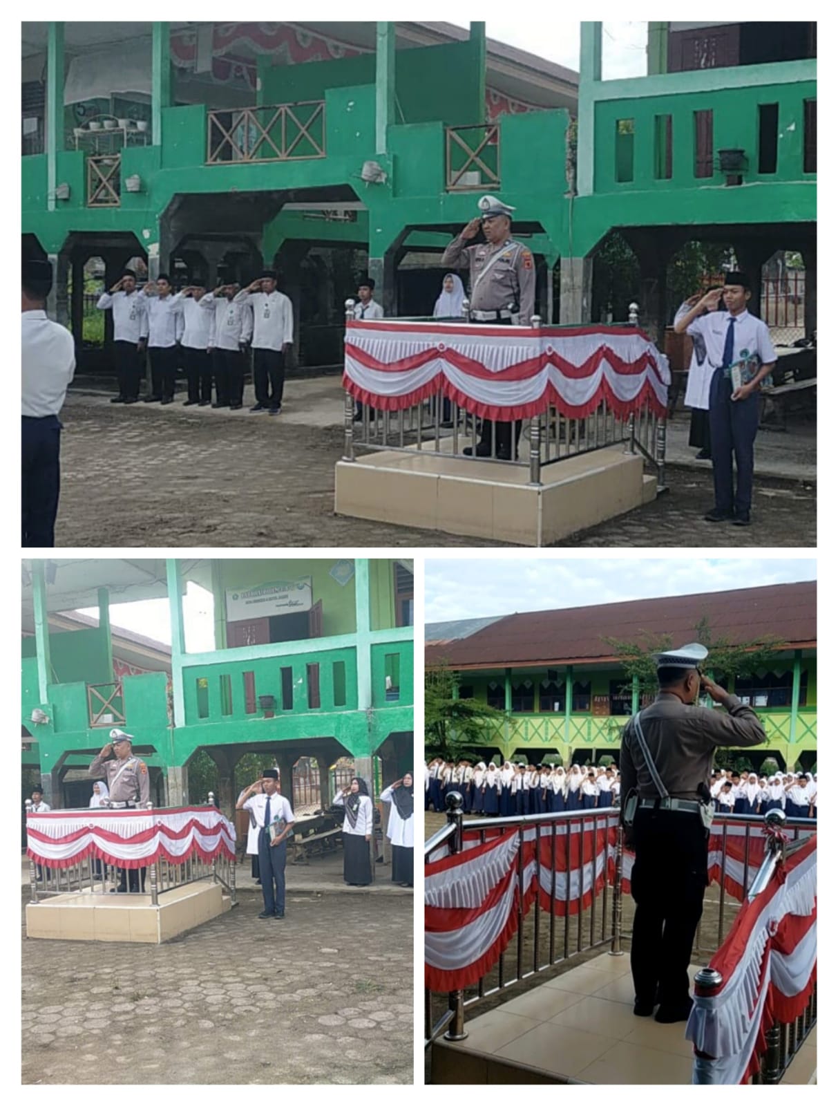 Upacara bendera hari Senin