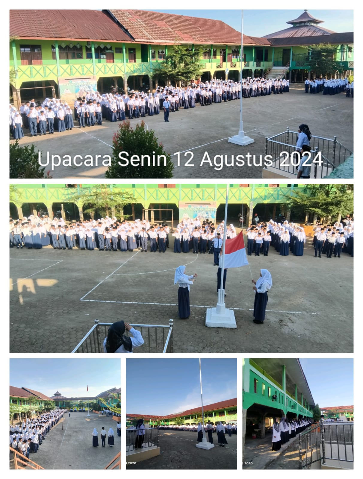 Upacara Senin12 Agustus 2024 